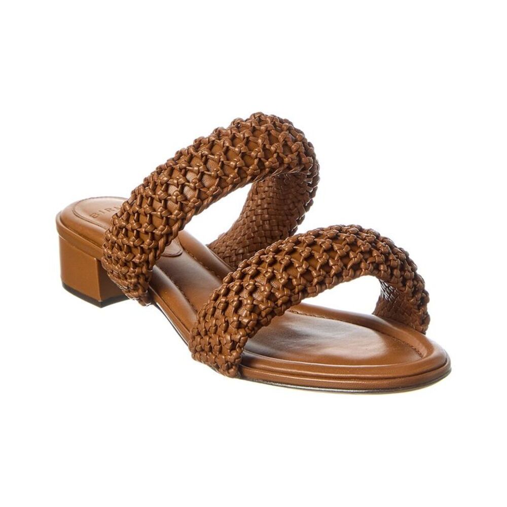 Alexandre Birman Lilla 30 Woven Leather, Brown